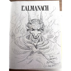 Les Diaboliques / L'almanach / Dédicace Servais / C / EO / 1988