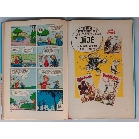 Franquin / Spirou et Fantasio T.06 / La Corne de Rhinocéros / C / EO / 1955