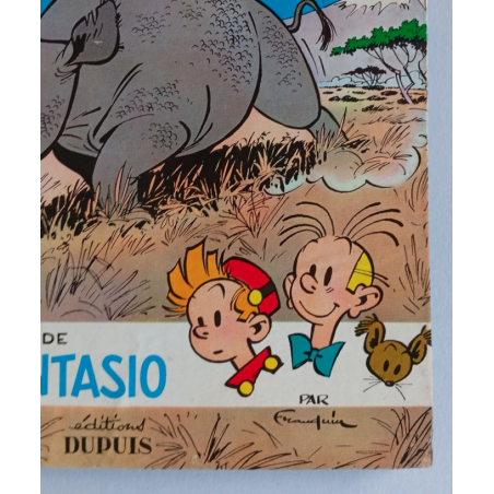 Franquin / Spirou et Fantasio T.06 / La Corne de Rhinocéros / C / EO / 1955