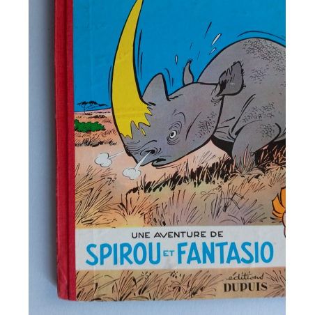Franquin / Spirou et Fantasio T.06 / La Corne de Rhinocéros / C / EO / 1955