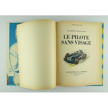 J. Graton / Michel Vaillant / Le pilote sans visage / 1962