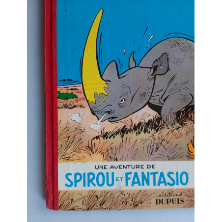 Spirou et Fantasio T.06 / La Corne de Rhinocéros / Franquin / EO / 1955