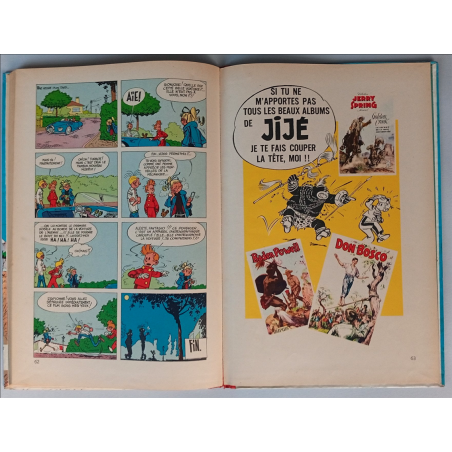 Spirou et Fantasio T.06 / La Corne de Rhinocéros / Franquin / EO / 1955