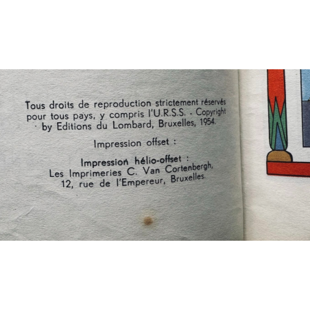 Blake & Mortimer T.03 / Le Mystère de la Grande Pyramide 1 / EO / 1954