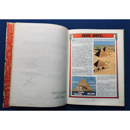 Blake & Mortimer T.03 / Le Mystère de la Grande Pyramide 1 / EO / 1954