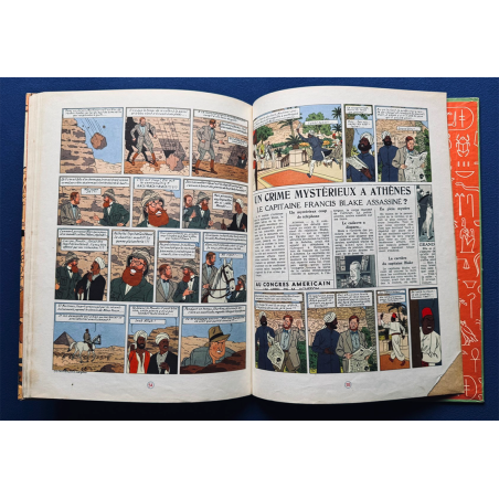 Blake & Mortimer T.03 / Le Mystère de la Grande Pyramide 1 / EO / 1954