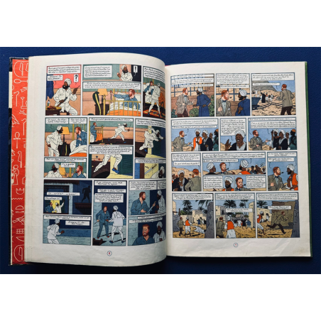 Blake & Mortimer T.04 / Le Mystère de la Grande Pyramide T.02 / C / EO / 1955