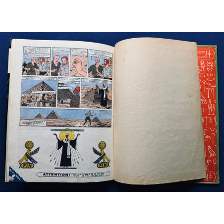 Blake & Mortimer T.04 / Le Mystère de la Grande Pyramide T.02 / C / EO / 1955