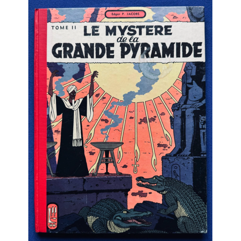 Blake & Mortimer T.04 / Le Mystère de la Grande Pyramide T.02 / C / EO / 1955
