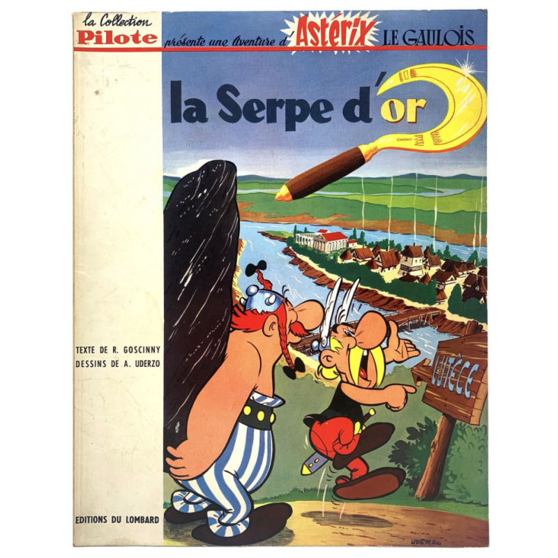 Astérix T.02 / La serpe d'or / Uderzo & Goscinny / EO Belge / 1962