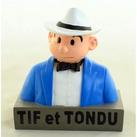 Lot de 3 bustes en résine Tif et Tondu (2014)