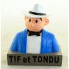 Lot de 3 bustes en résine Tif et Tondu (2014)