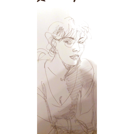 Le Cahier Bleu T.02 / Après la pluie / Dédicace Juillard / EO / 1998