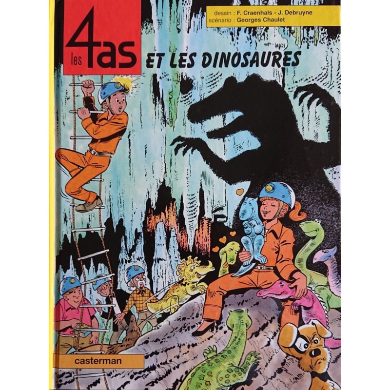 Les 4 As T.35 / Les 4 as et les dinosaures / Chaulet - Debruyne / EO / 2008