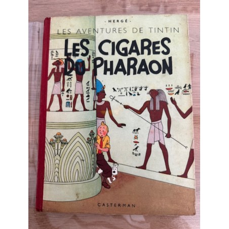 Tintin Les cigares du Pharaon. A18 de 1942