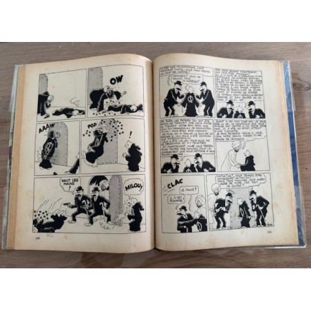 Tintin Les cigares du Pharaon. A18 de 1942