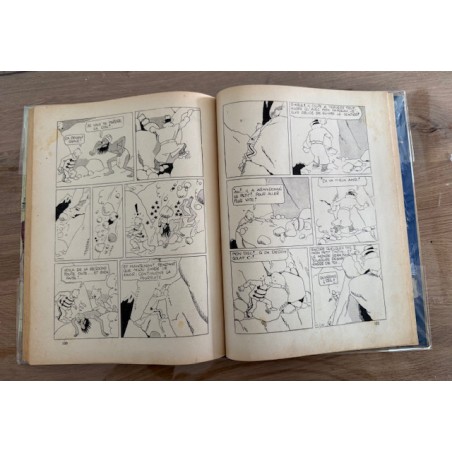 Tintin Les cigares du Pharaon. A18 de 1942