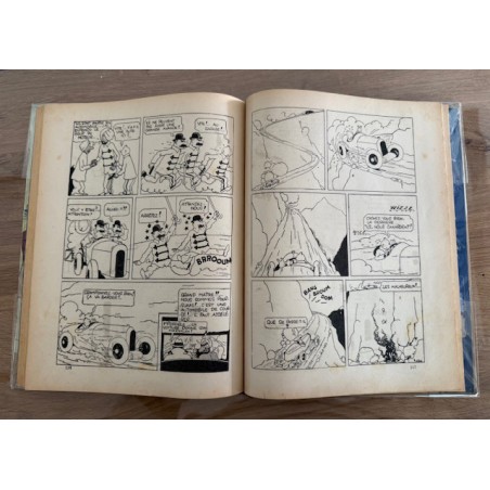 Tintin Les cigares du Pharaon. A18 de 1942