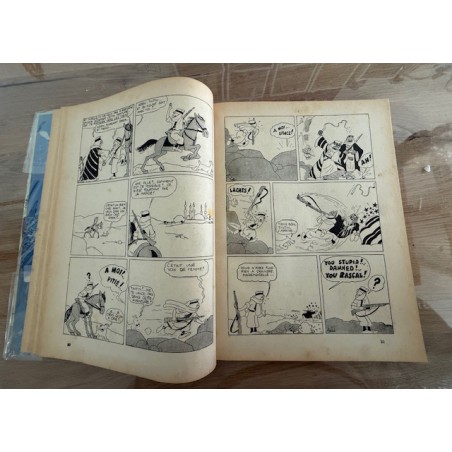 Tintin Les cigares du Pharaon. A18 de 1942