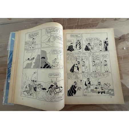 Tintin Les cigares du Pharaon. A18 de 1942