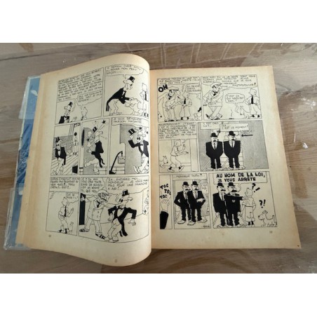 Tintin Les cigares du Pharaon. A18 de 1942