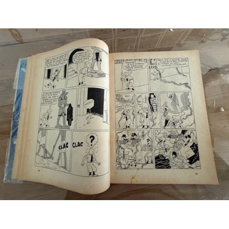 Tintin Les cigares du Pharaon. A18 de 1942