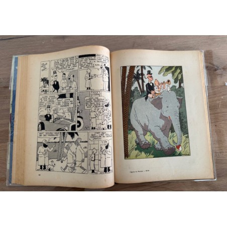 Tintin Les cigares du Pharaon. A18 de 1942