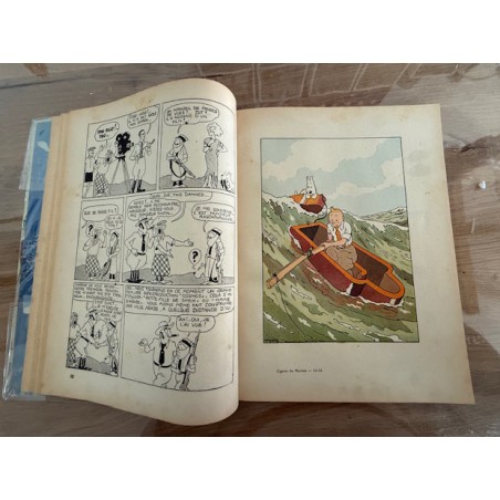 Tintin Les cigares du Pharaon. A18 de 1942