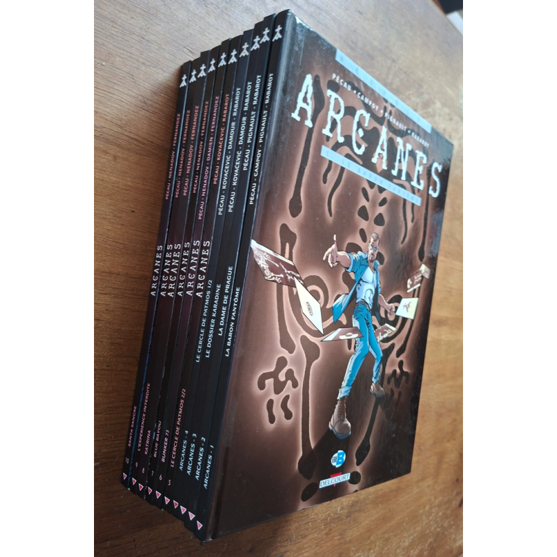 Arcanes T.01 à T.10 + ex-libris / 10x C / 10 Album / EO / 1998/2012
