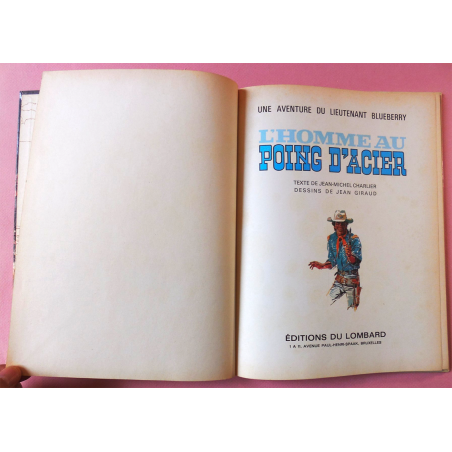 Lieutenant Blueberry T.08 / L'Homme aux poings d'acier / Gir - Jean Giraud / EO / 1970