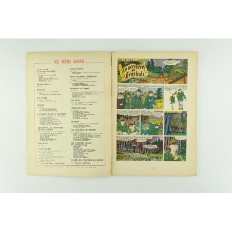 La patrouille des castors T.01 / Le mystère de Grosbois / Eo Belge / 1955