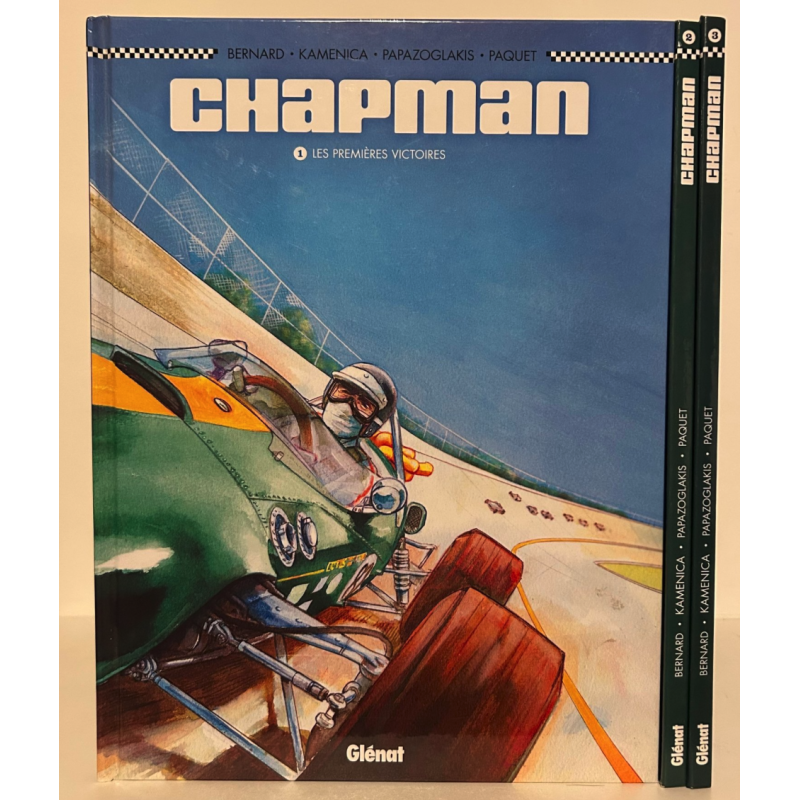 Chapman T.01 à T.03 / Série complète / 3x C - 3 Album / EO / 2012/2013