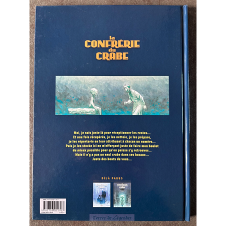 La Confrérie du Crabe T.02 / Dédicace couleur Andreae / EO / 2009