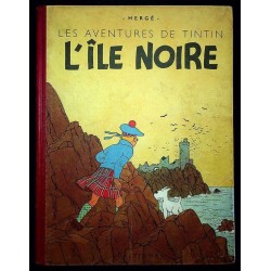 Tintin L'île noire A20 EO Couleur 1943