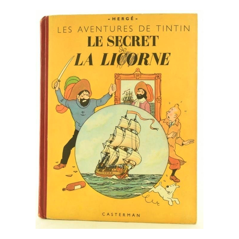 Tintin / Le secret de la Licorne / Hergé / 1947 / B1