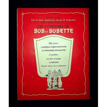 Bob et Bobette T.02 La princesse enchantée EO 1951