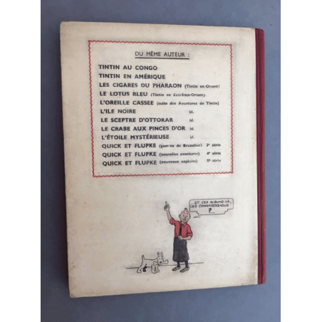 Tintin the scepter of Ottokar