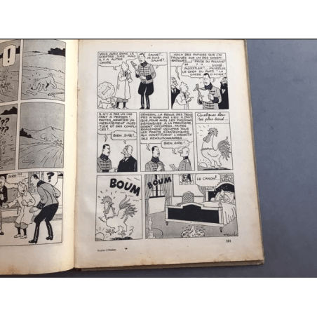 Tintin the scepter of Ottokar