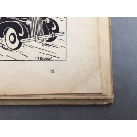 Tintin Le sceptre d'Ottokar