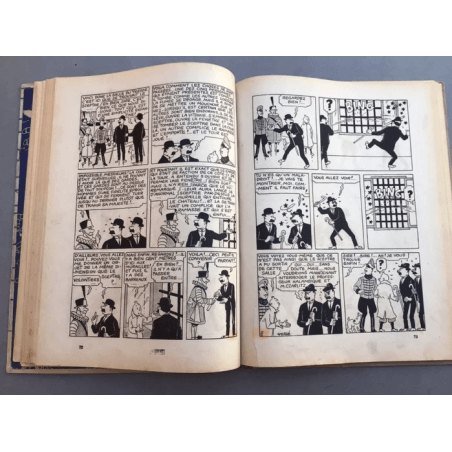 Tintin the scepter of Ottokar