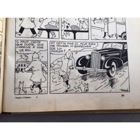 Tintin Le sceptre d'Ottokar