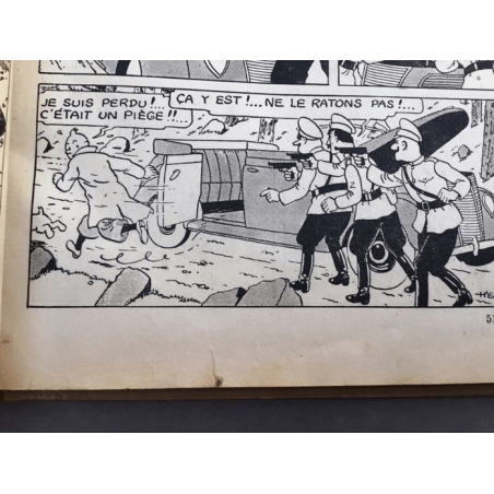 Tintin the scepter of Ottokar