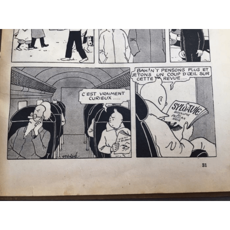 Tintin the scepter of Ottokar