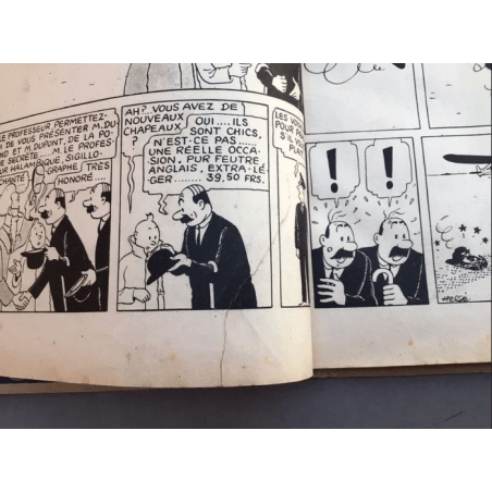 Tintin the scepter of Ottokar