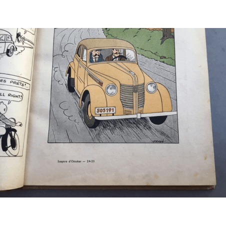 Tintin the scepter of Ottokar