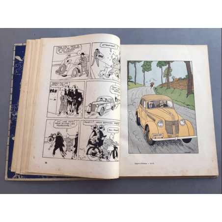 Tintin the scepter of Ottokar