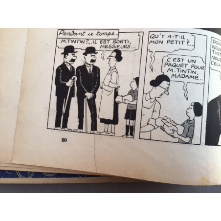 Tintin the scepter of Ottokar