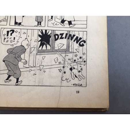 Tintin the scepter of Ottokar