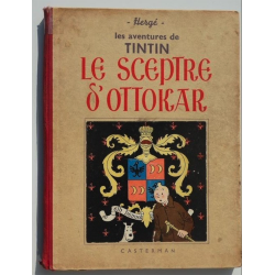 Tintin T.08 / Le Sceptre D'Ottokar / Hergé / A7 / C / 1939