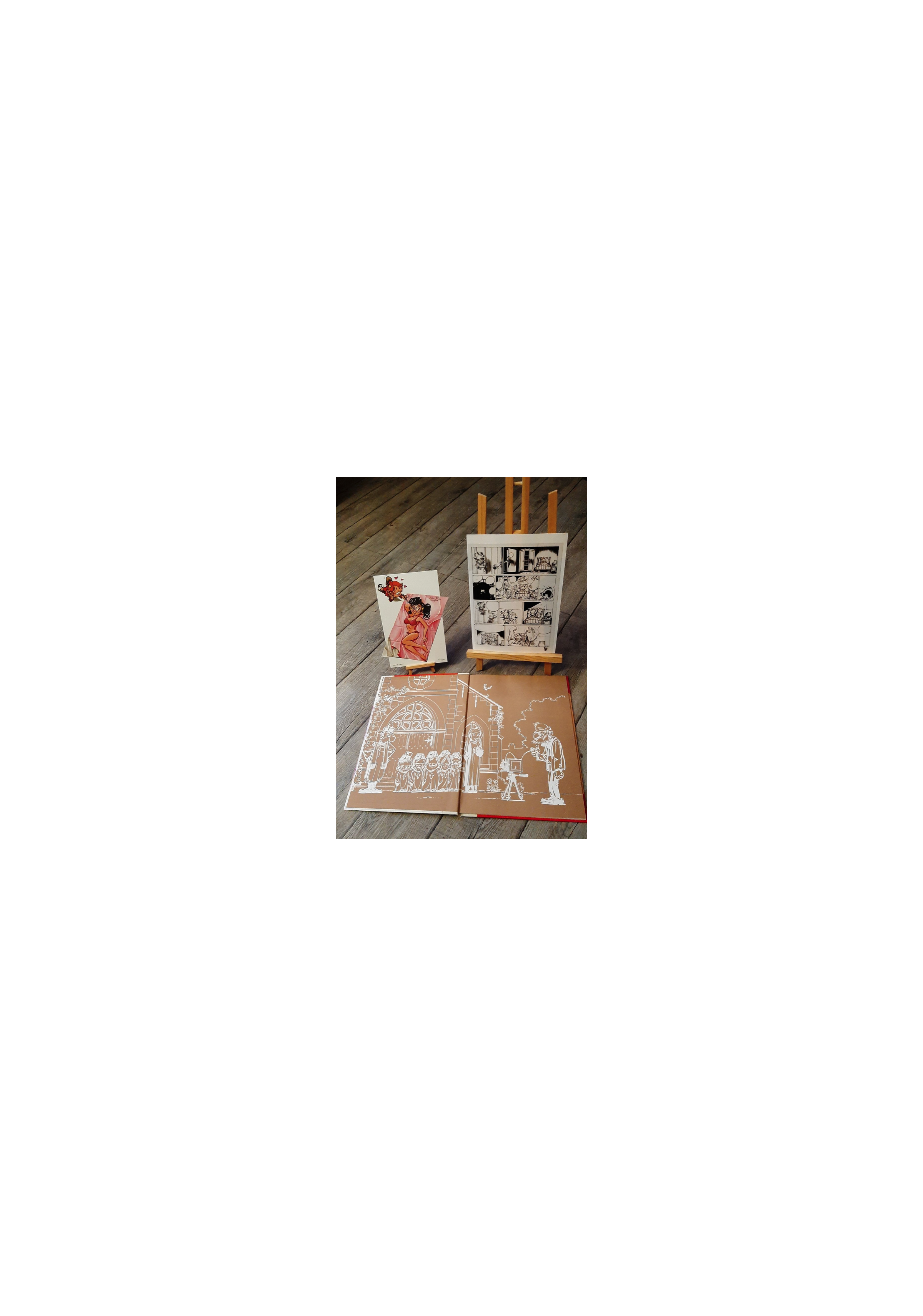 Le Petit Spirou T.08 / T'as qu'à t'retenir + ex-libris + calque / C / TT / 1999